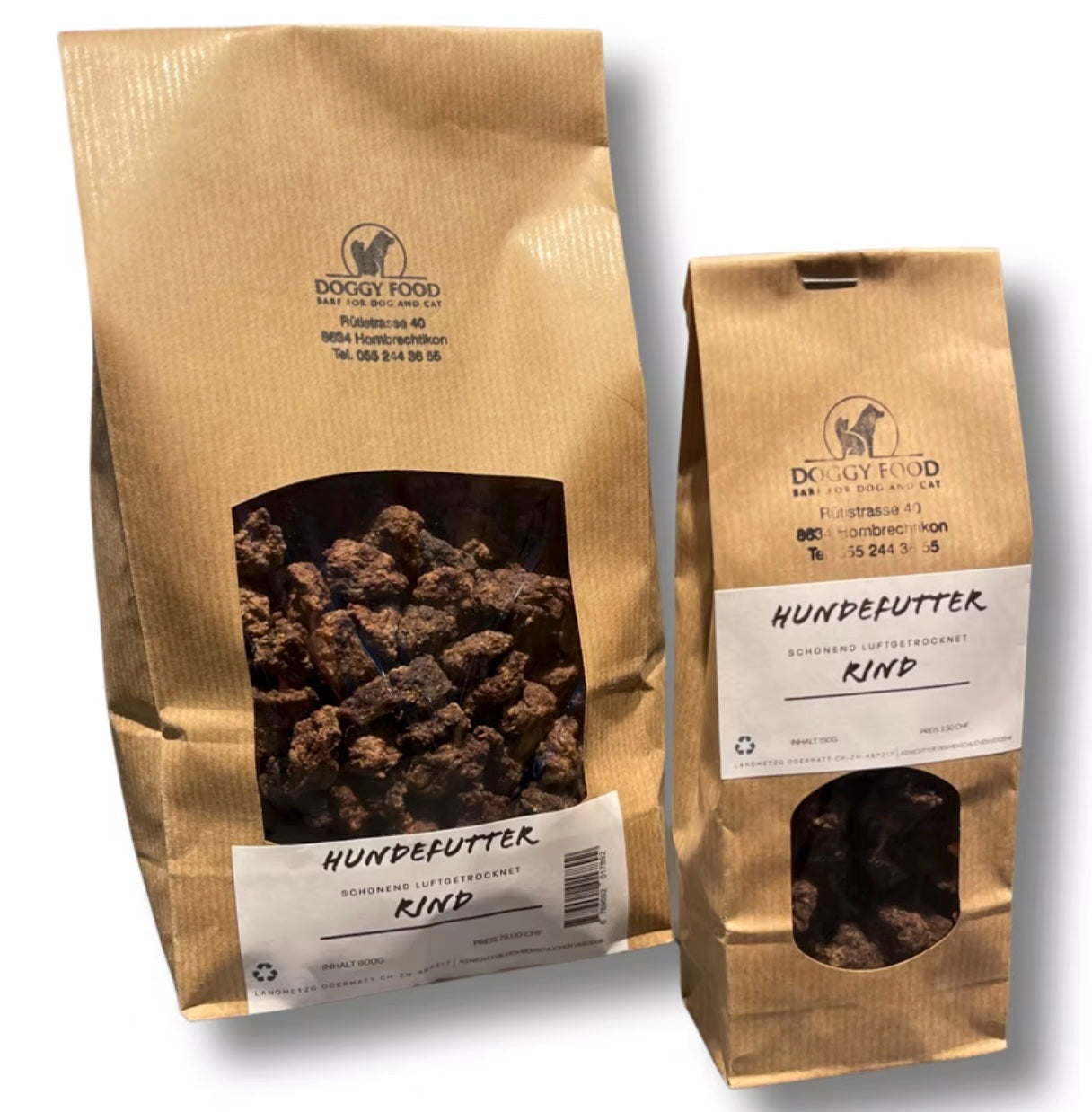 Doggy Food friandises pour chiens au bœuf
