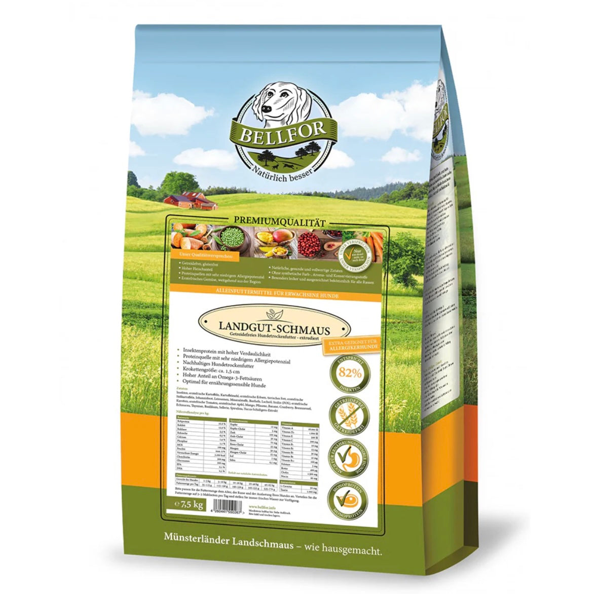 Croquettes Bellfor aux insectes - Landgut-Schmaus Midi